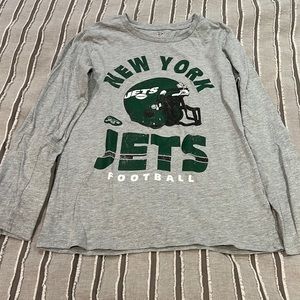 Boys size M ( 10/12) NFL NEW YORK JETS long sleeve shirt
